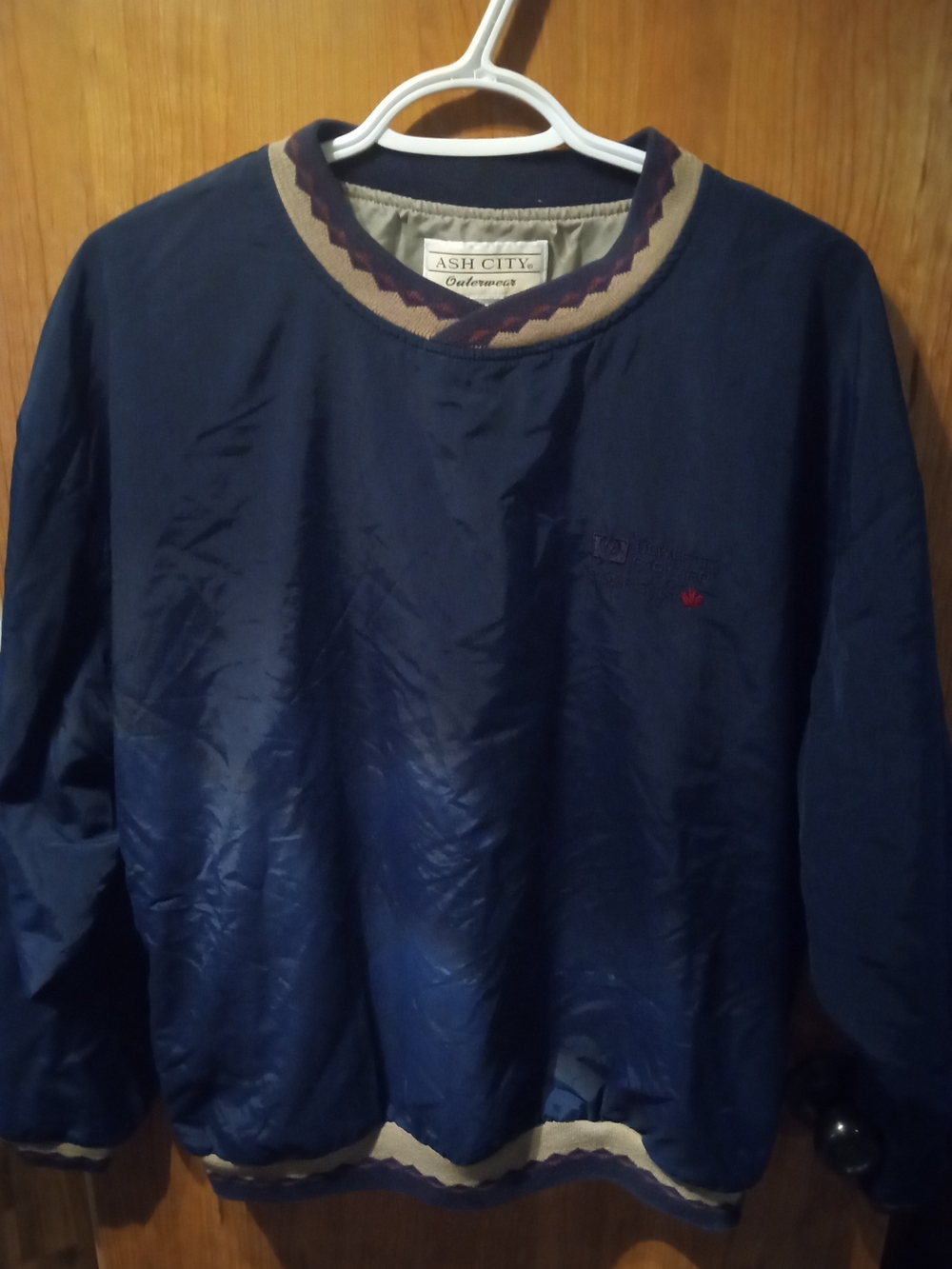 Vintage Hewlett Packard Support Sales Tech Memorabilia Ash City Windbreaker